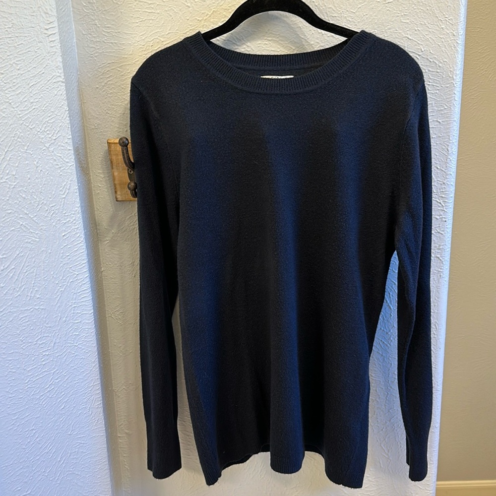 Navy blue sweater